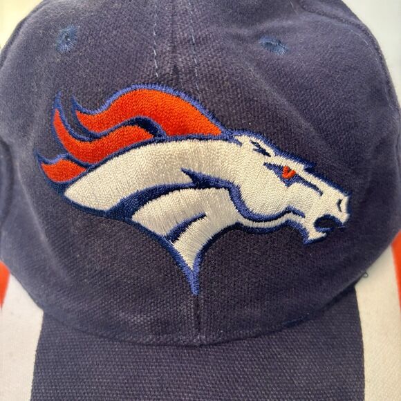 Vintage Denver‎ Broncos Hat Twins Enterprises Embroidered Logo NFL Football Cap - Picture 2 of 10